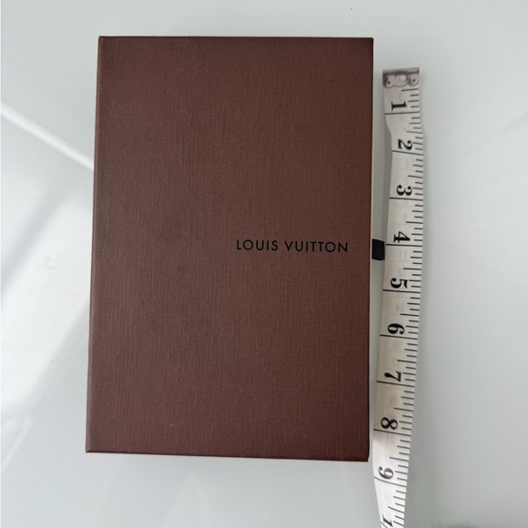 Louis Vuitton Brown & Tan Decorative Gift Box Storage Authentic Vintage - Picture 4 of 4